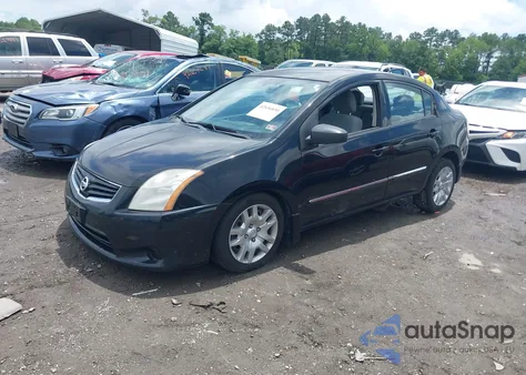 2010 Nissan Sentra 2.0S из США, поврежденный, VIN 3N1AB6APXAL621668